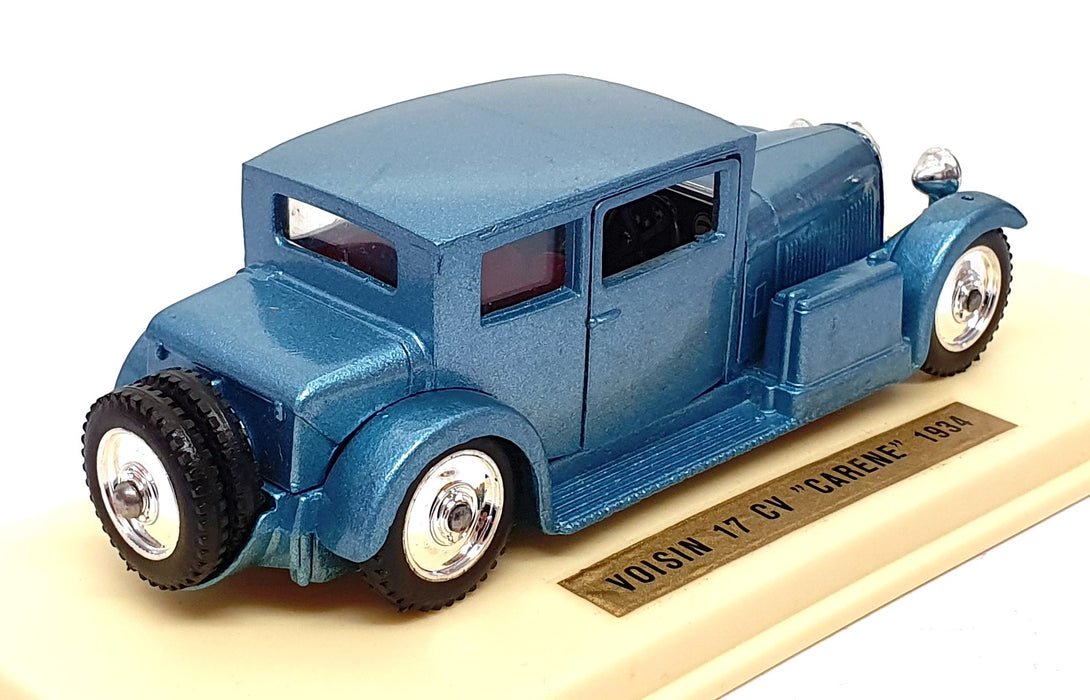 Solido 1/43 Scale Diecast 144 - 1934 Voisin 17CV Carene - Met. Lt. Blue