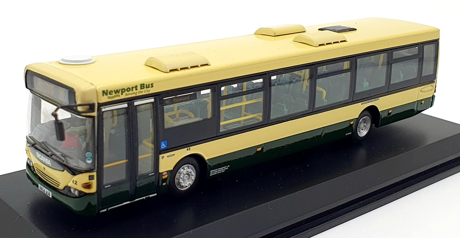 Creative Master 1/76 Scale UKBUS 7001 - Scania OminiCity Newport Bus Route 8C