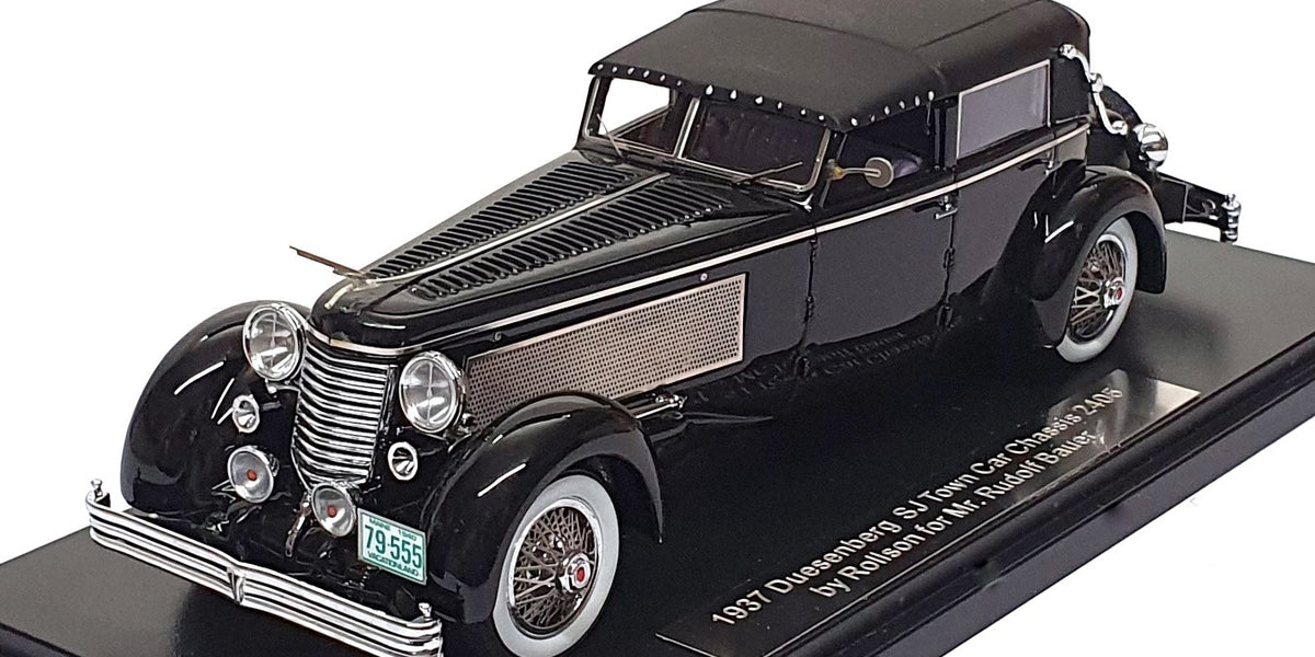 Esval – Duesenberg SJ Town Car 2405 By Rollson – Noire – 1/43 – Prévente
