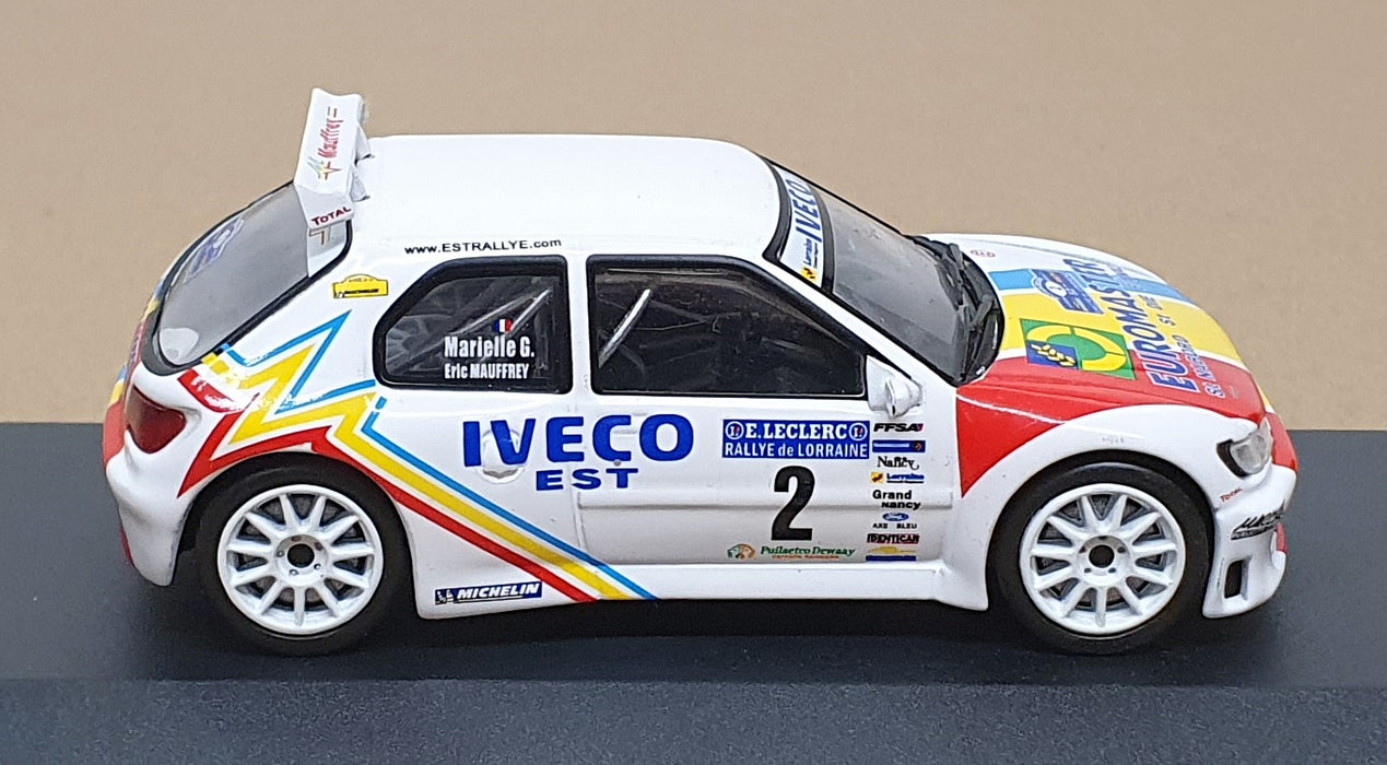 Altaya 1/43 Scale P30607 - Peugeot 306 Maxi #2 Rallye de Lorraine 2007