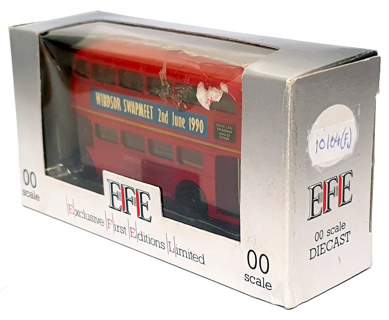 EFE 1/76 Scale 10104(F) - AEC Regent London Bus R81B REWORKED - Red — R ...