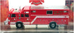 Code 3 1/64 Scale 12717 - Pierce Fire Engine Oak Lawn Squad 1 - Red