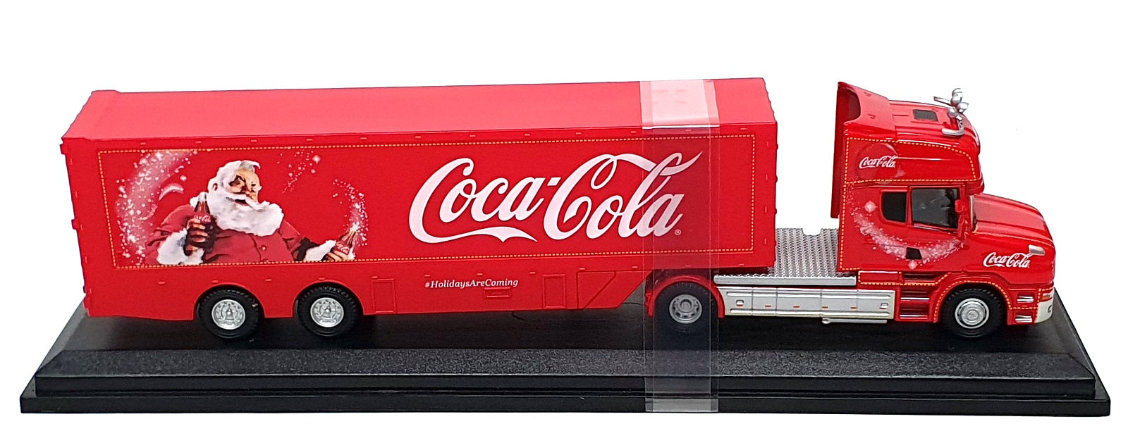 Oxford Diecast 1/76 Scale 76TCAB004CC - Scania Coca-Cola Christmas Truck - Red