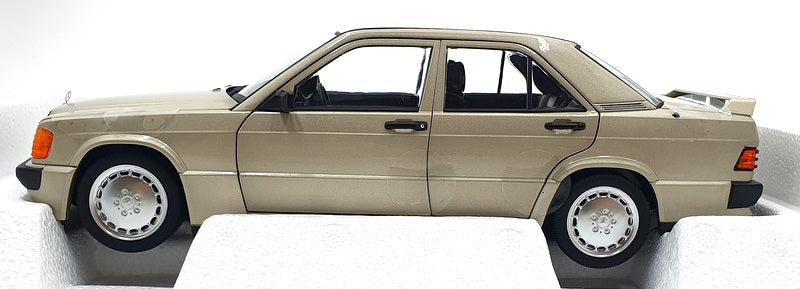 Norev 1/18 Scale Diecast 183831 - 1984 Mercedes-Benz 190E 2.3-1.6 - Met. Silver