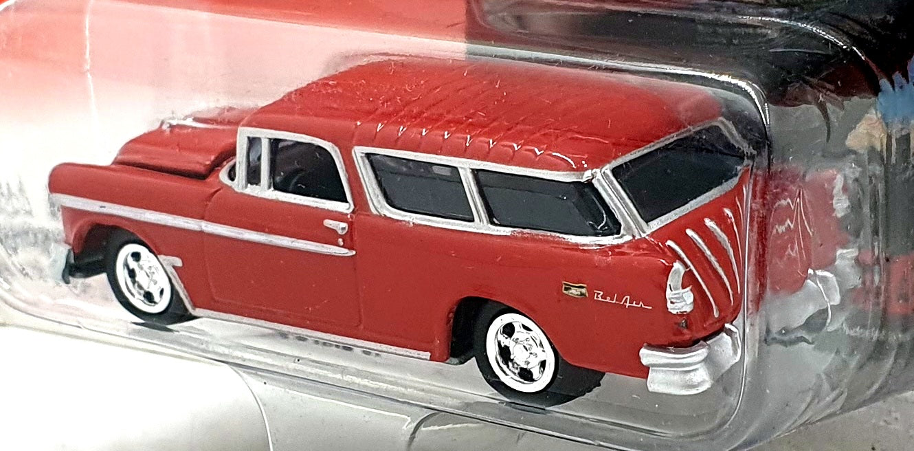 Johnny Lightning 1/64 Scale 366-04 - 1955 Chevrolet Nomad - Red