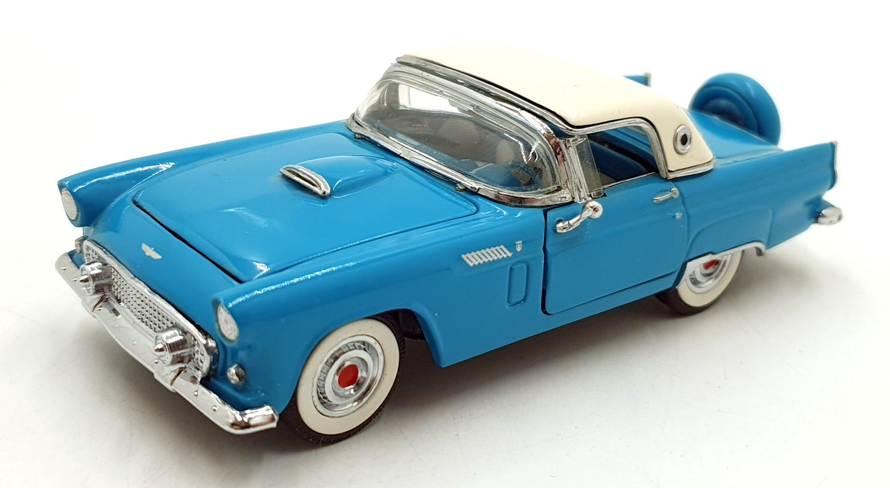 Franklin Mint 1/43 Scale B11KC32-1 - 1956 Ford Thunderbird - Blue