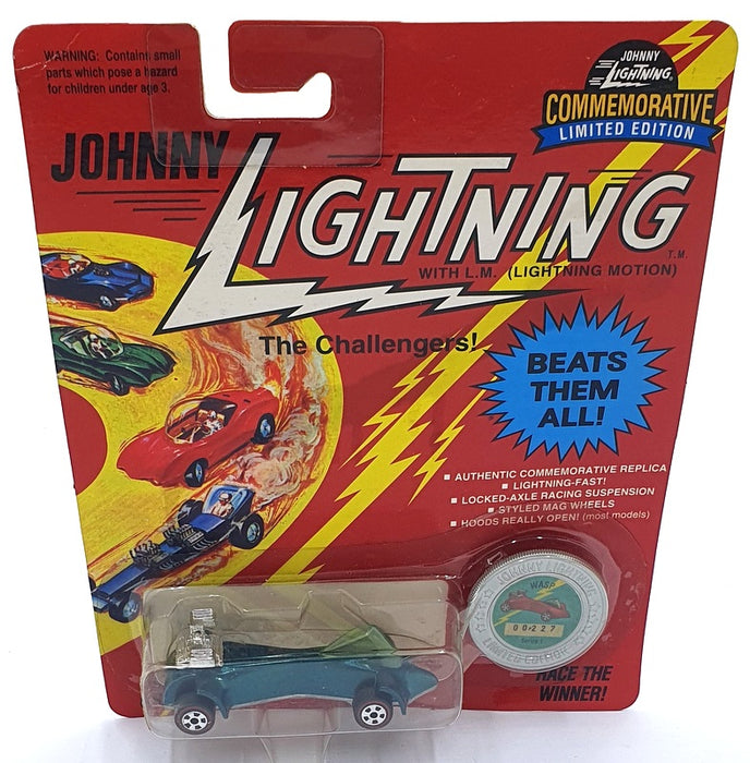 Johnny Lightning 1/64 Scale 100-190 - The Challengers Wasp - Dark Green