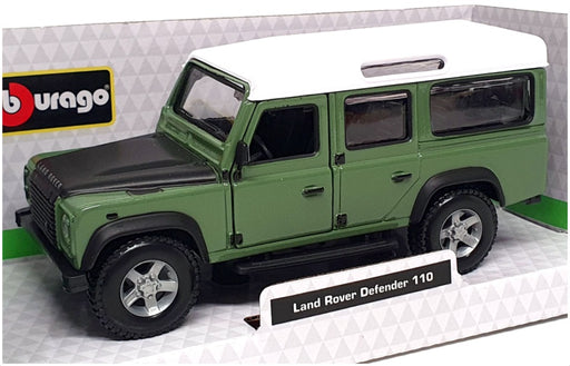 Burago 1/32 Scale 18-43029/GN - Land Rover Defender 110 - Green