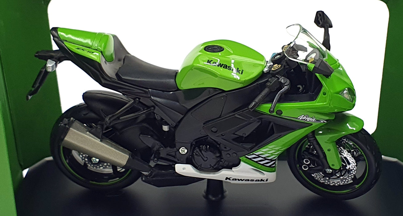 Maisto 1/12 Scale 32709 - Kawasaki Ninja ZX -10R - Black/Green