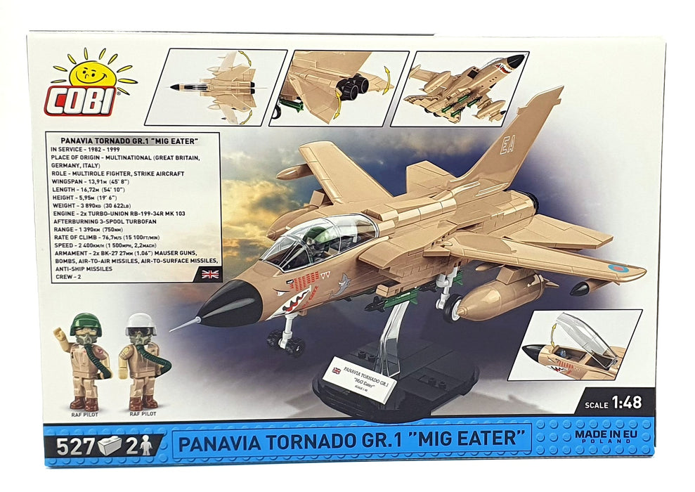 Cobi Bricks 1/48 Scale 5854 - Panavia Tornado Gr.1 "MIG Eater" Aircraft - GB