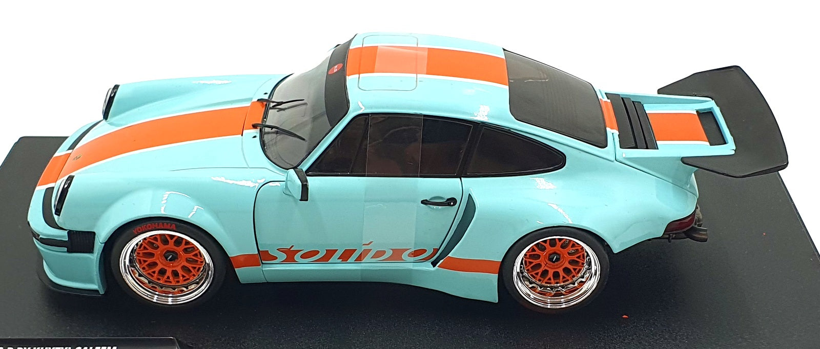 Solido 1/18 Scale Diecast S1810504 - 2025 Porsche KS-R Khyzyl Saleem - Met. Blue