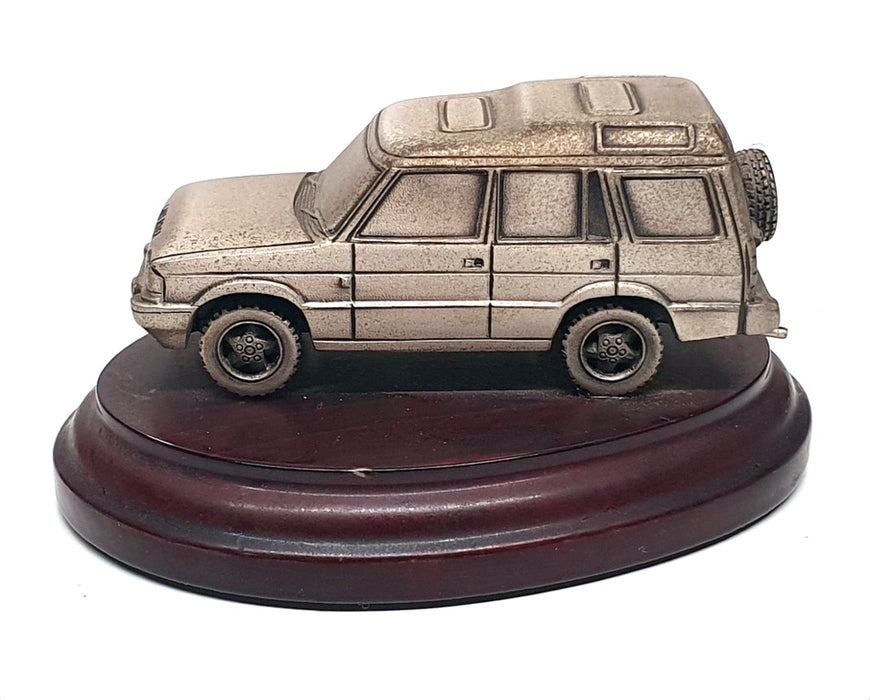 Marque Models 8.5cm Long Pewter On Plinth 2123 - Land Rover Discovery