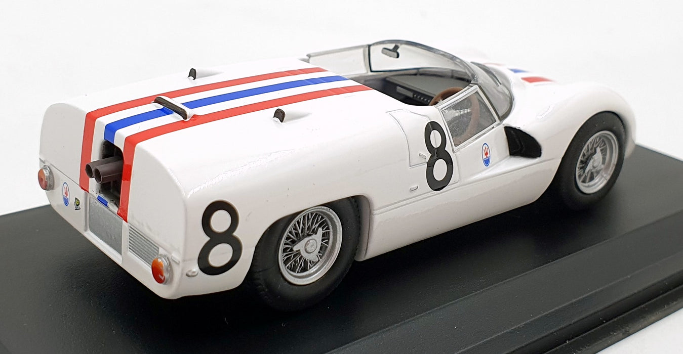 Leo Models 1/43 Scale 5326D - Maserati Tipo 65 Le Mans 1965 #8 Siffert