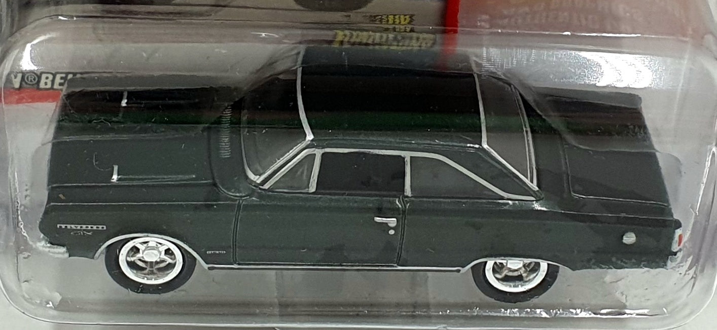 Johnny Lightning 1/64 Scale JL 239-03 - 1967 Plymouth Belvedere GTX - Dark Green