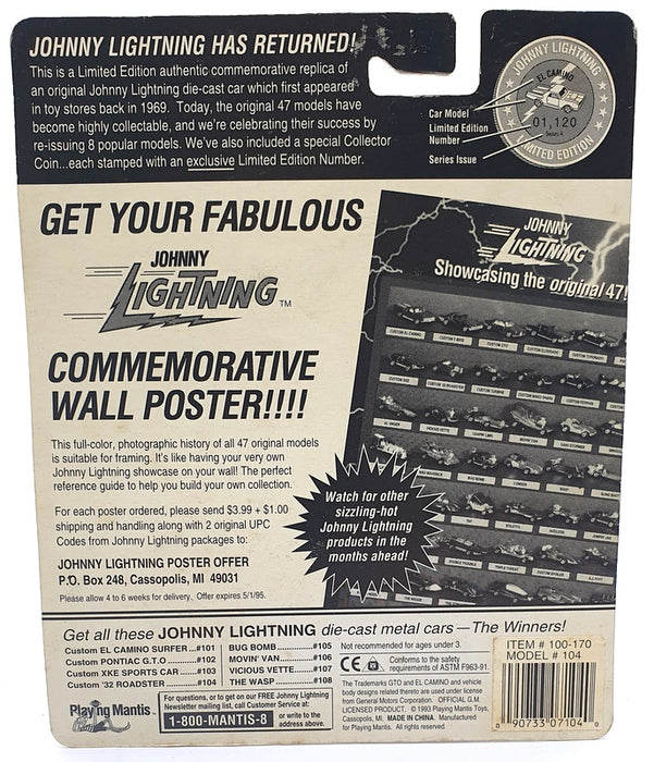 Johnny Lightning 1/64 Scale 100-170 - The Challengers Classic '32 Roadster Green