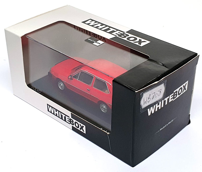 Whitebox 1/43 Scale Diecast WB208 - 1976 Volvo 343 DL - Red