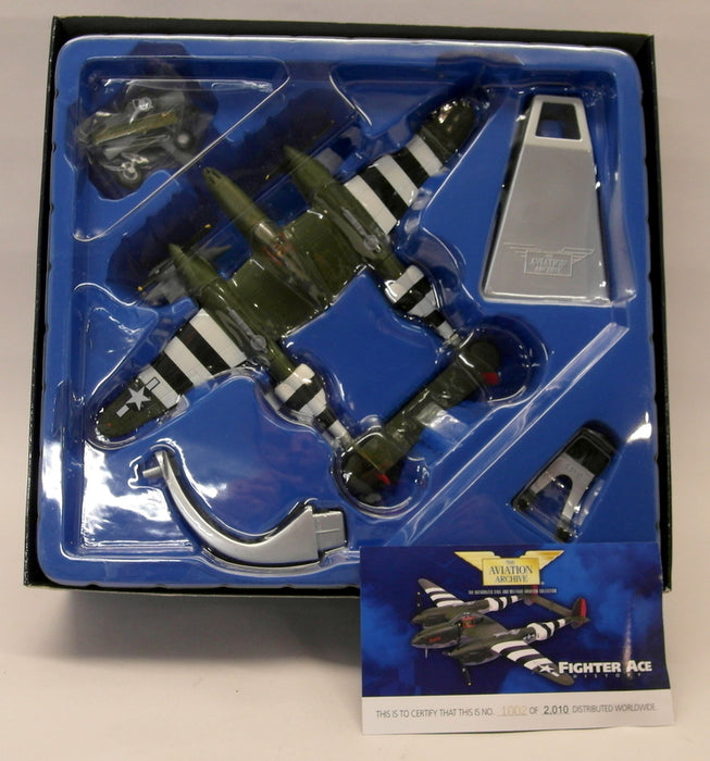 Corgi 1/72 Scale US36603 P-38J Lightning 434th FS/20 Wattisham Cpt Robin Olds