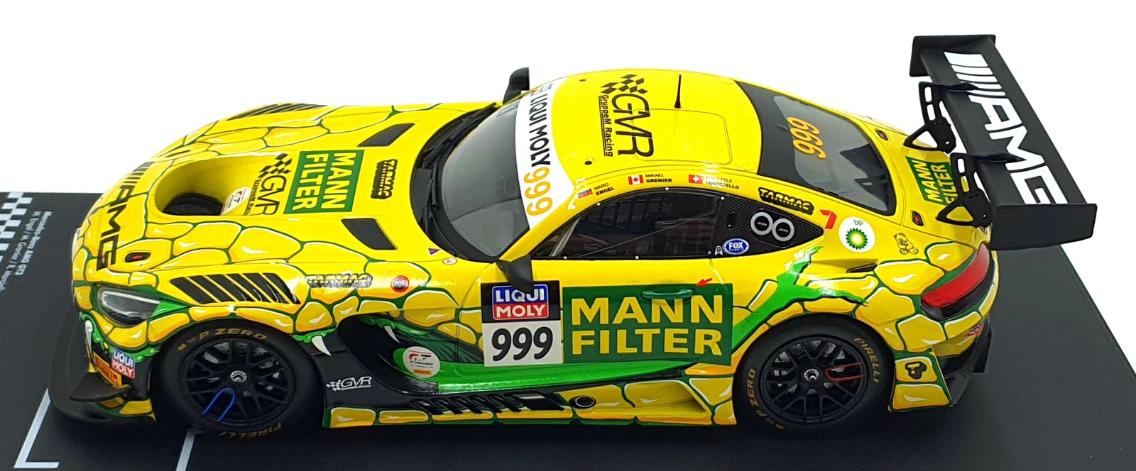 IXO 1/18 Scale LEGT18-23BAT003 - Mercedes AMG GT3 #999 2nd 12Hr Bathurst 2023