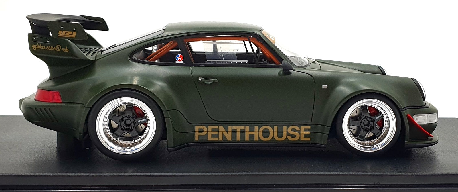 GT Spirit 1/18 Scale GT559 - Porsche RWB Penthouse - Matt Green