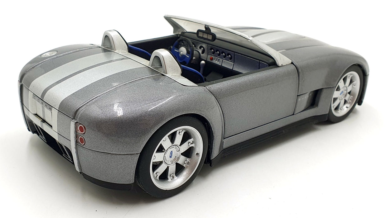 Hot Wheels 1/18 Scale Diecast 16126U - Ford Shelby Cobra Concept - Met Grey