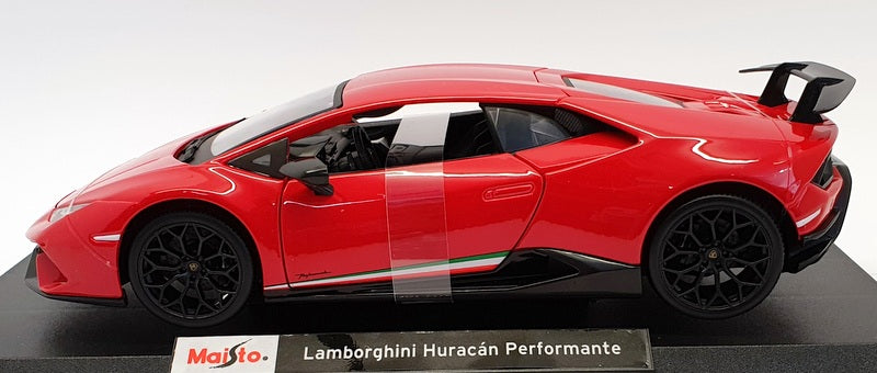 Maisto 1/18 Scale 46629 - Lamborghini Huracan Performante - Metallic Red