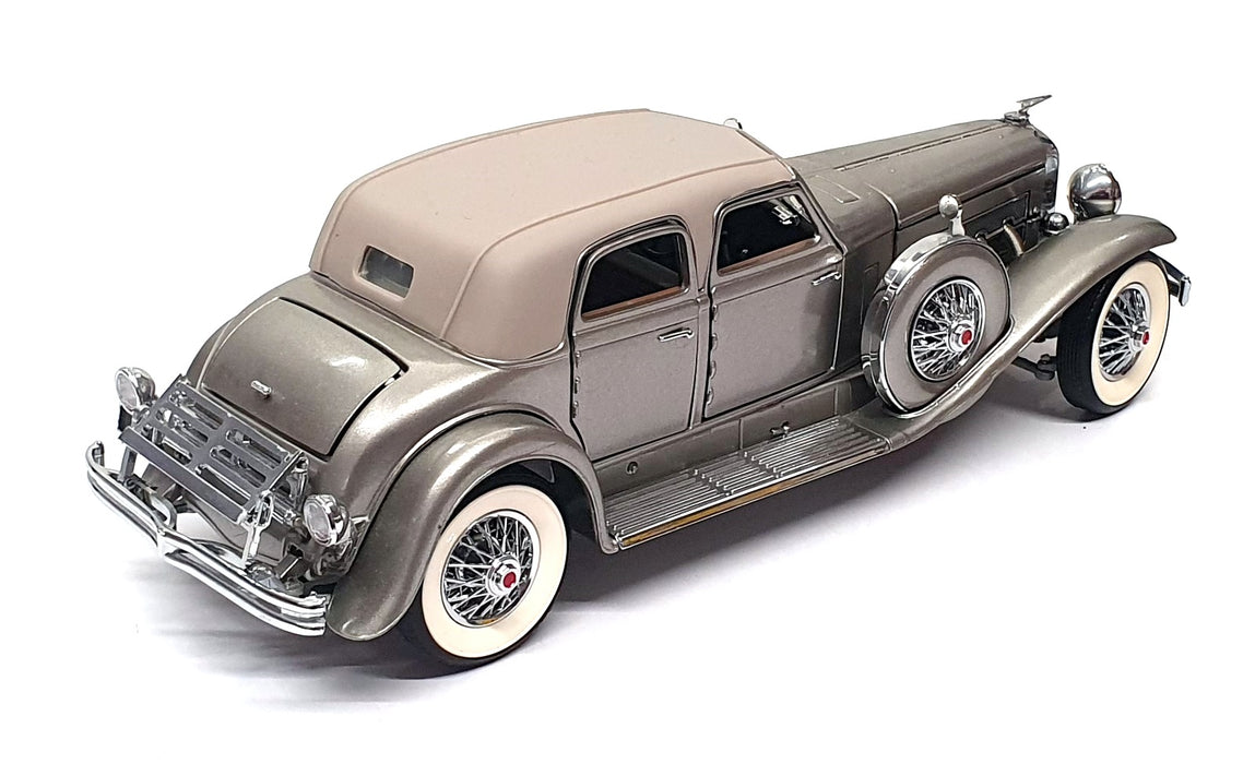 Franklin Mint 1/24 Scale 19626G - 1933 Duesenberg SJ Twenty Grand - Met. Grey