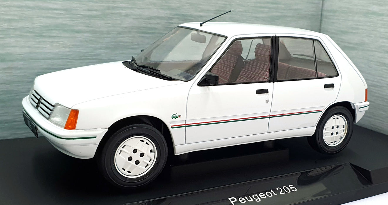 Model Car Group 1/18 Scale MCG18493 - Peugeot 205 - Lacoste White