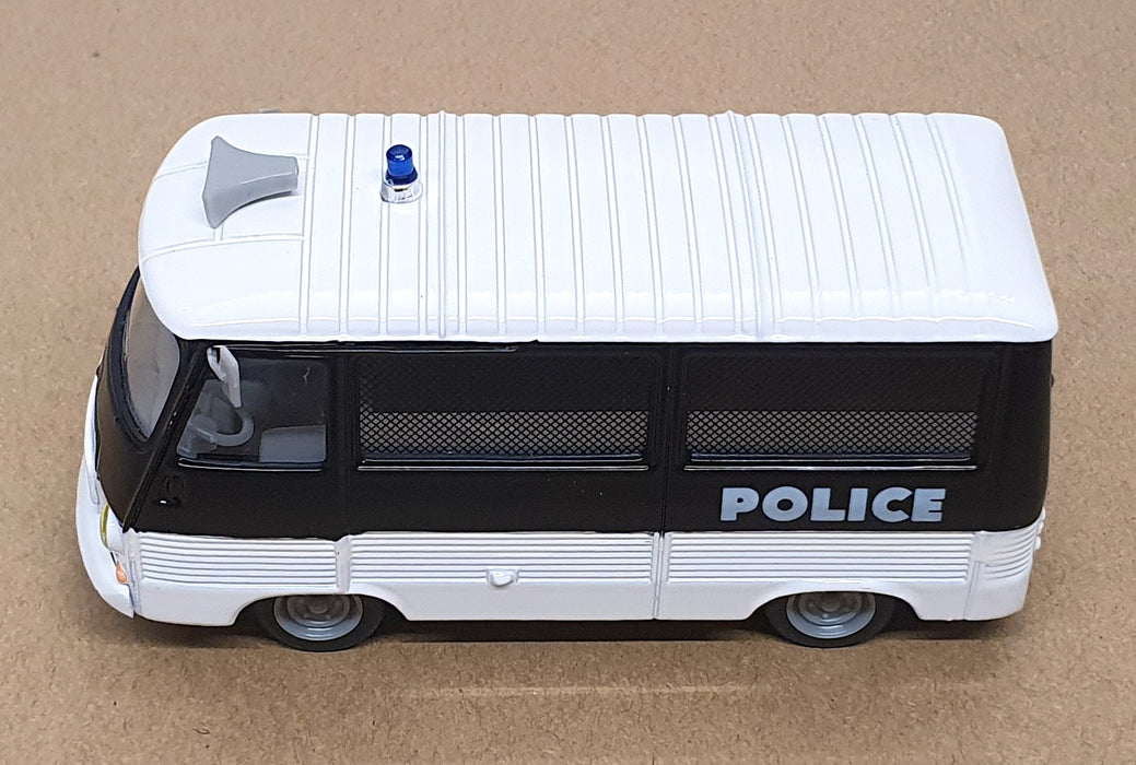 Norev 1/43 Scale Diecast NJ701 - Peugeot J7 Police Van - Black/White