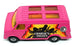 Corgi Appx 12cm Long 434 - Charlie's Angels Custom Chevrolet Van - Pink