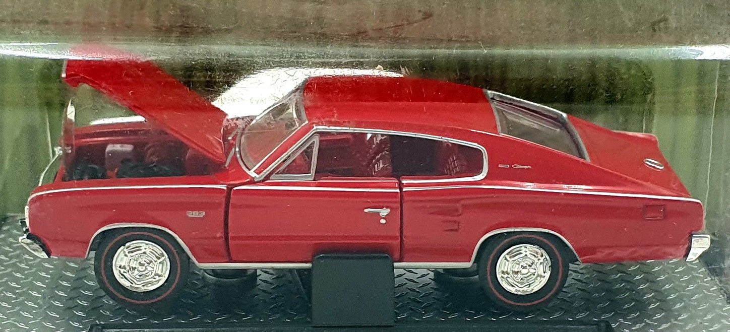 Castline M2 Machines 1/64 Scale 09-17 - 1966 Dodge Charger - Red