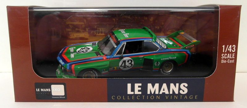 Ixo 1/43 Scale - LMC150 BMW 3.5 CSL Gr5 #43 Le Mans 1967