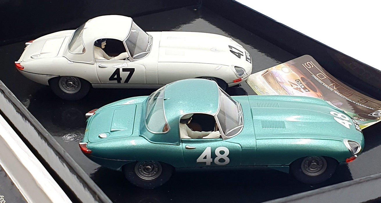 Scalextric 1/32 Scale C3898A - Goodwood Sussex Trophy Twin Pack Jaguar E-Type