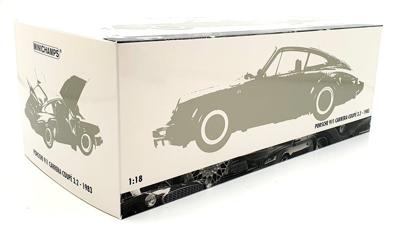 Minichamps 1/18 Scale 100 063025 1983 Porsche 911 Carrera Coupe 3.2 - Orange