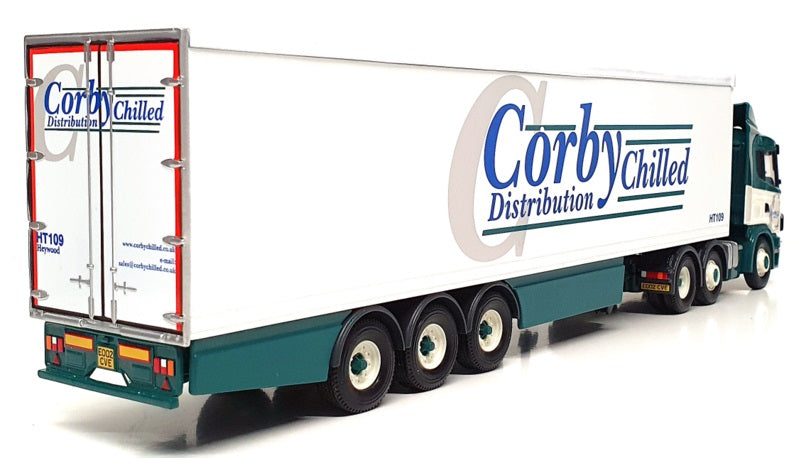 Corgi 1/50 Scale CC12216 - Scania Fridge Trailer (Corby Chilled Distribution)