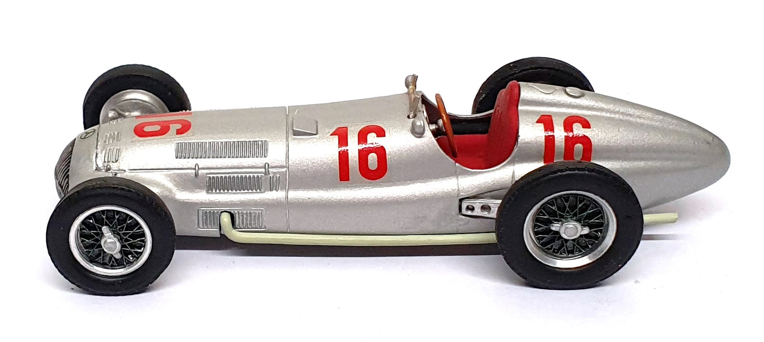 Western 1/43 Scale 23126B - 1938 Mercedes Benz W154 Race Car #16 - Silver