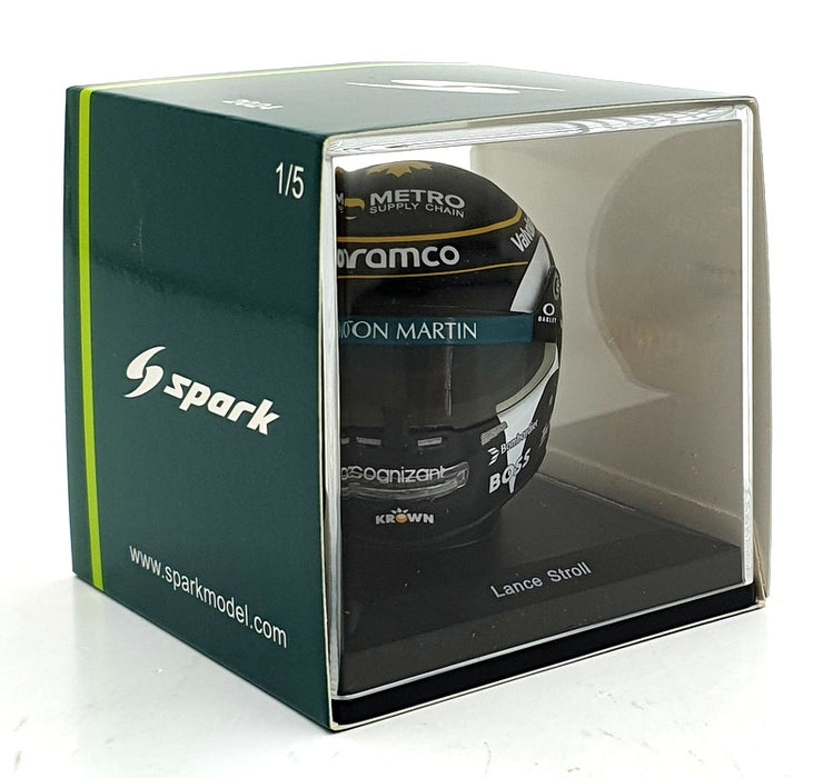 Spark Model 1/5 Scale 5HSP116 - F1 Helmet Lance Stroll Canadian GP 2024