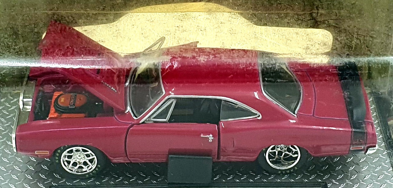 Castline M2 Machines 1/64 Scale 09-09 - 1970 Dodge Super Bee - Pink