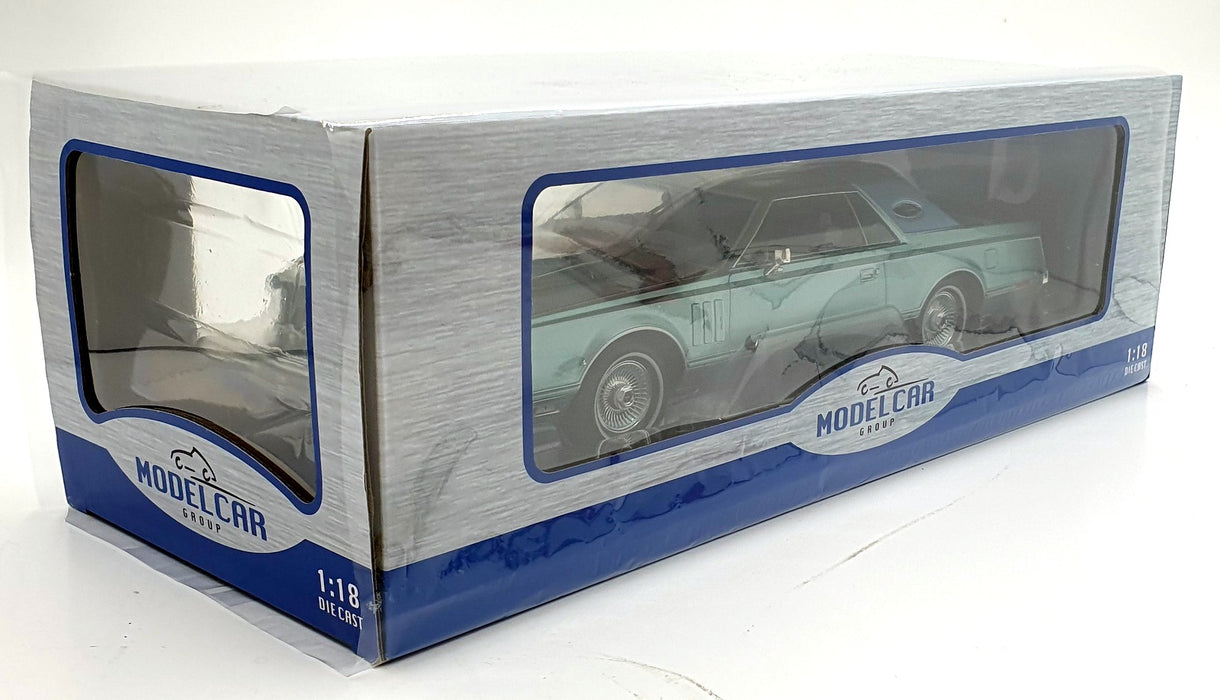 MCG 1/18 Scale Diecast MCG18369 - Lincoln Continental Mark V - Met. Blue