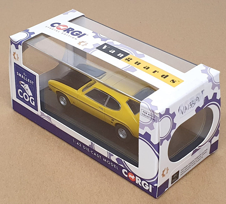 Vanguards 1/43 Scale VA13319 - Ford Capri Mk1 3.0 GXL - Daytona Yellow