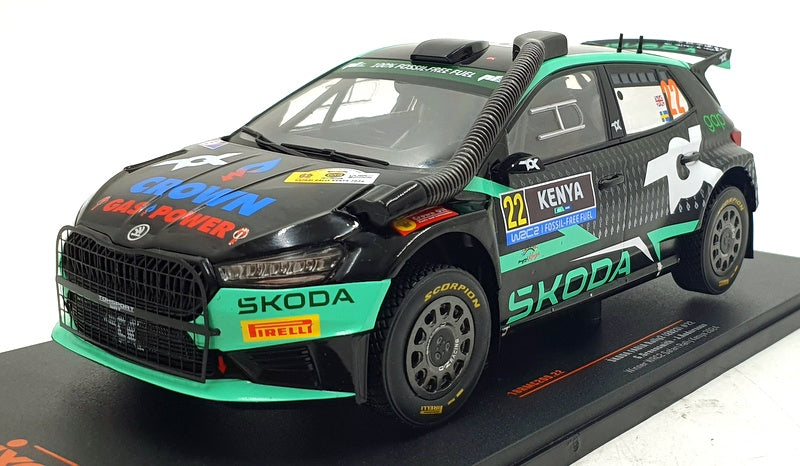 Miniature Skoda Fabia Rally 2 #22 1/18 - IXO 18RMC209.22, Neuve En Boîte