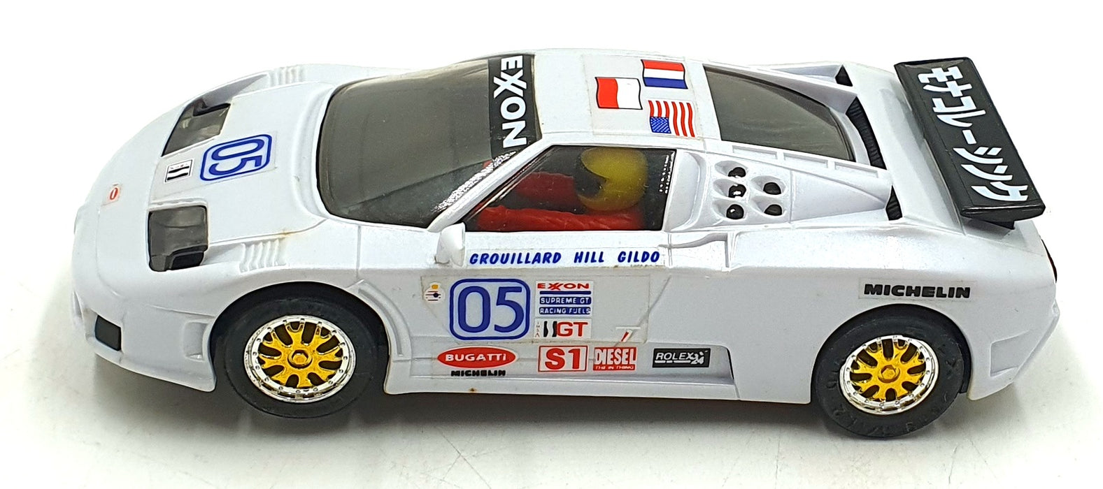 Matchbox SCX 1/32 Scale Slot Car 83210.20 - Bugatti EB-110 IMSA #5