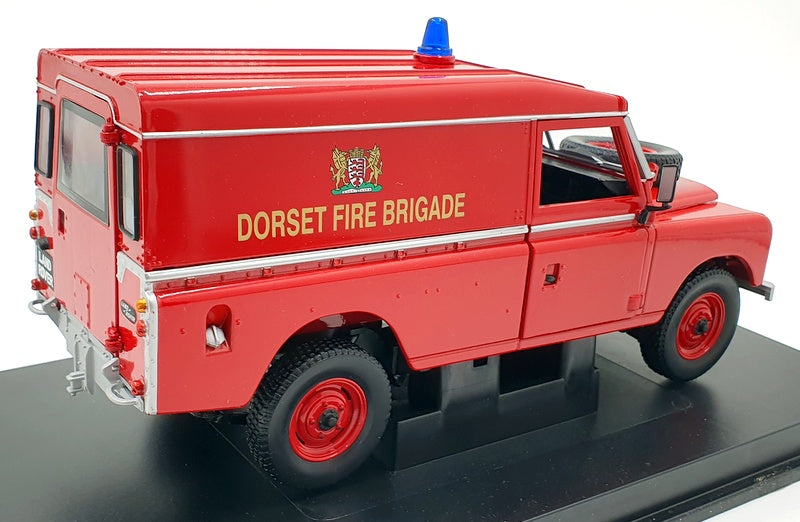 Eagle Universal Hobbies 1/18 Scale 4412 - Land Rover S III - Dorset Fire Brigade