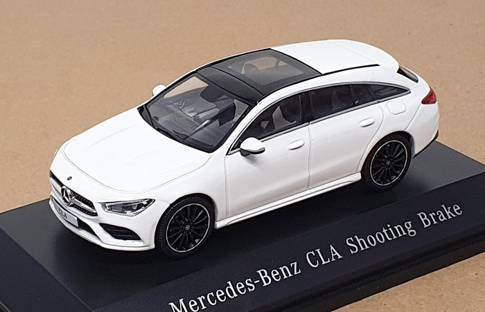 Spark 1/43 Scale B6 696 0474 - Mercedes Benz CLA Shooting Brake - Polar White