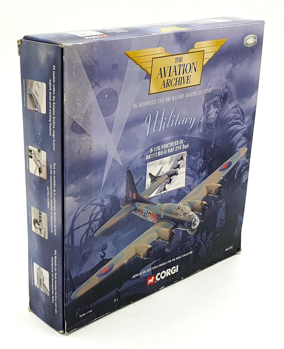 Corgi 1/144 Scale AA31101 - Boeing B-17G Fortress III BK117/BU-U RAF 214 SQD
