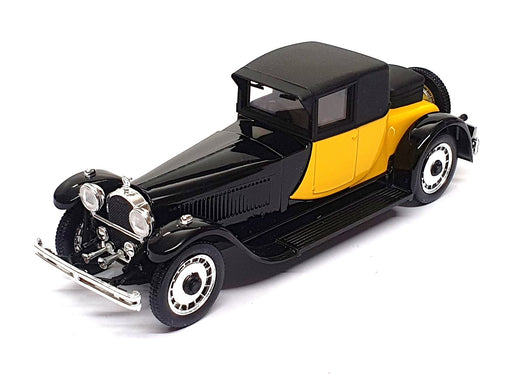 Rio 1/43 Scale Diecast No. 74 - 1929 Bugatti Royale 41 - Black/Yellow