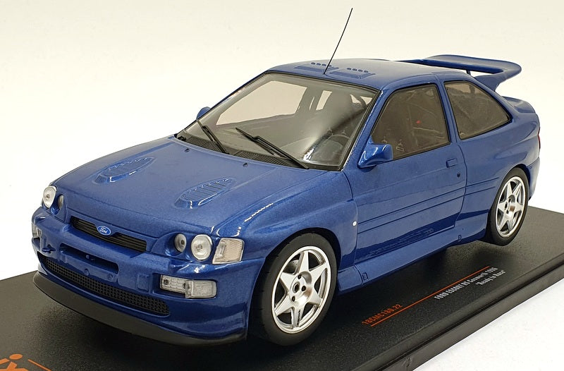 IXO 1/18 Scale Diecast 18CMC180 Ford Escort RS Cosworth 1996 Ready to Race Blue