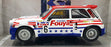 Solido 1/18 Scale S1804706 - 1987 Renault 5 Maxi #6 Rally Cross - Roussel