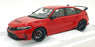 Top Speed 1/18 Scale TS0484 - 2023 Honda Civic Type R RHD - Red