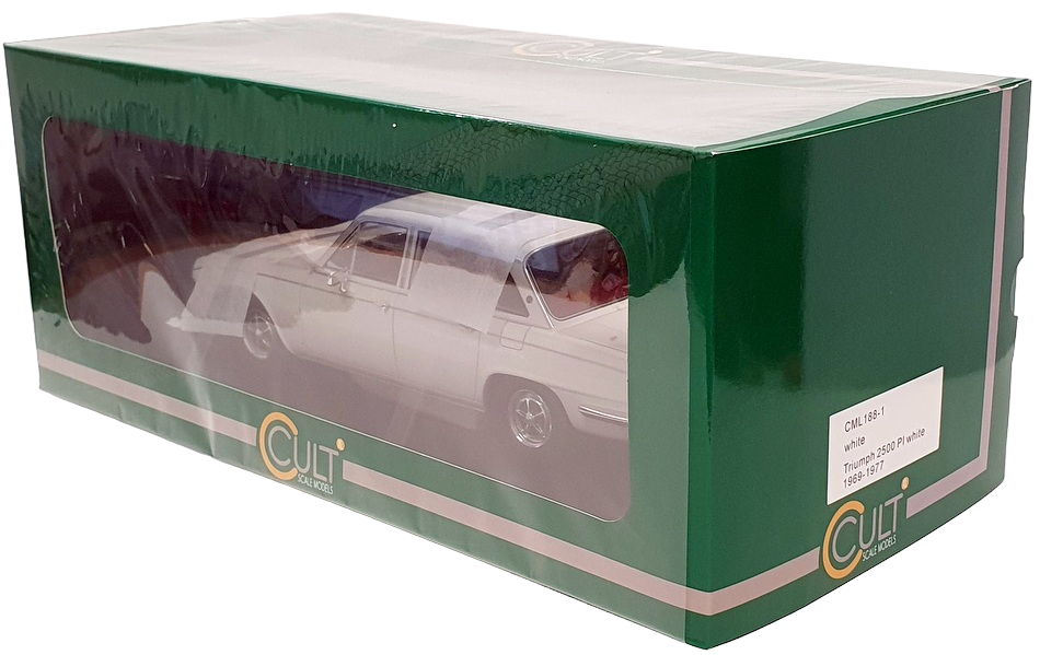 Cult Models 1/18 Scale CML188-1 - 1969-77 Triumph 2500 PI - White