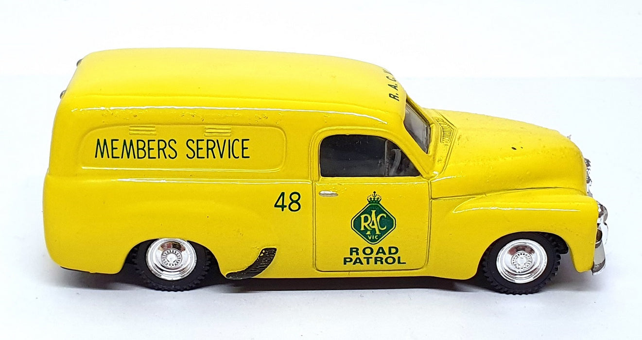 Trax 1/43 Scale 8003R - FJ Holden Van RACV Road Service - Yellow